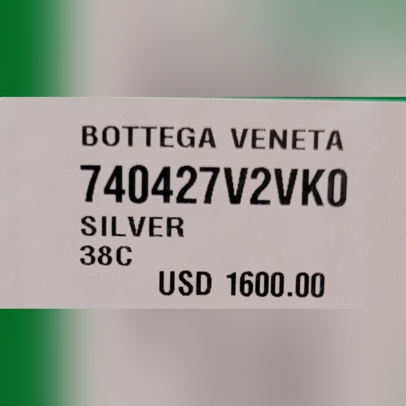 Women those Bottega Veneta silver size 38C - Picture 16 of 16